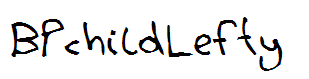 BPchildLefty