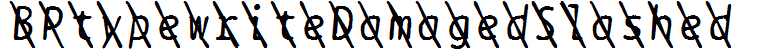 BPtypewriteDamagedSlashed