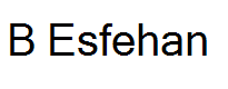 B Esfehan