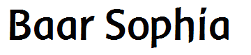 Baar Sophia