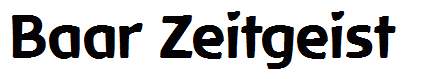 Baar Zeitgeist
