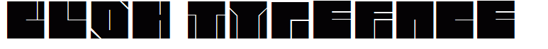 blok typeface