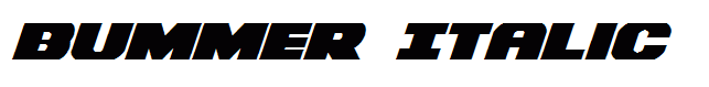 Bummer Italic
