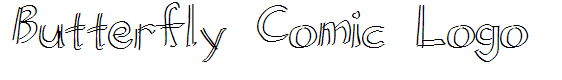 Butterfly Comic Logo