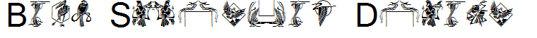 Bird Stencil Design