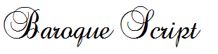 Baroque Script