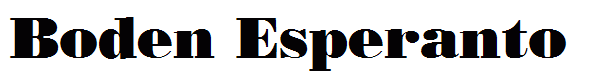 Boden Esperanto