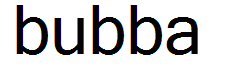 bubba