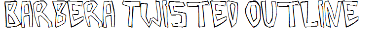 Barbera Twisted Outline