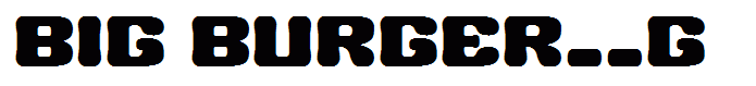 BIG BURGER__G