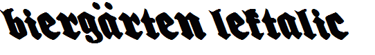 Bierg?rten Leftalic