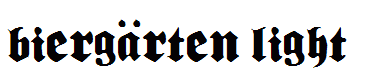 Bierg?rten Light