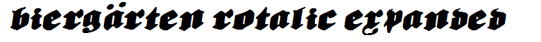 Bierg?rten Rotalic Expanded
