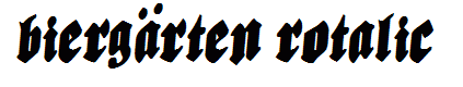Bierg?rten Rotalic