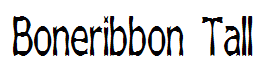 Boneribbon Tall
