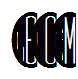 Black Oval Monogram
