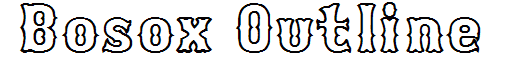 Bosox Outline