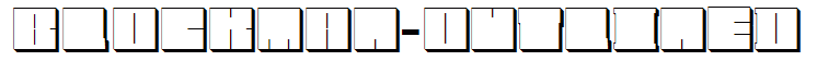 Blockman-outlined