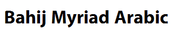Bahij Myriad Arabic