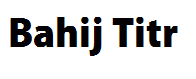 Bahij Titr