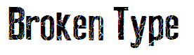Broken Type