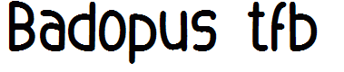 Badopus tfb