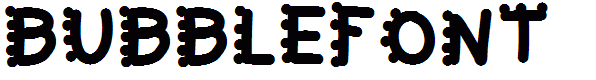 bubblefont