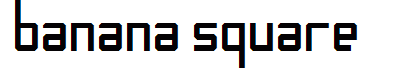 Banana Square