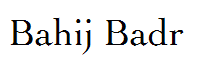 Bahij Badr