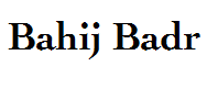 Bahij Badr