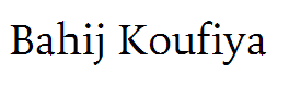 Bahij Koufiya