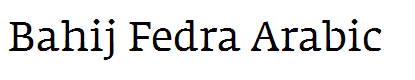 Bahij Fedra Arabic