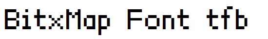 BitxMap Font tfb