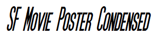 SF Movie Poster Condensed