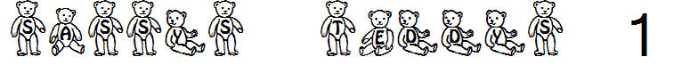 Sassys Teddys 1
