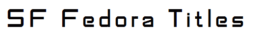SF Fedora Titles