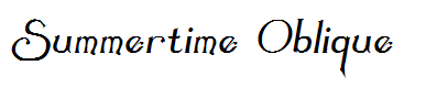 Summertime Oblique