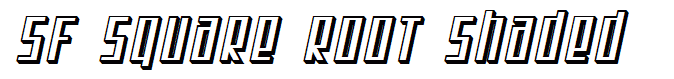 SF Square Root Shaded