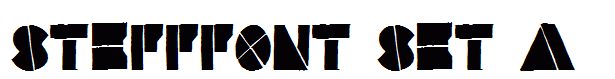Stefffont Set A