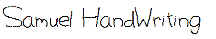 Samuel HandWriting