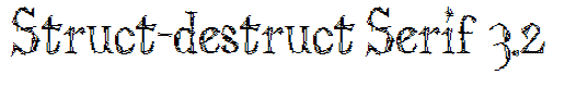 Struct-destruct Serif 3.2