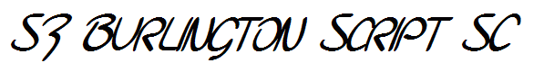 SF Burlington Script SC