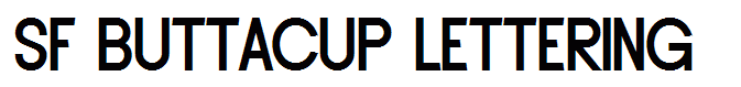 SF Buttacup Lettering
