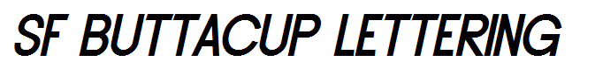 SF Buttacup Lettering