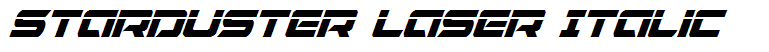 Starduster Laser Italic