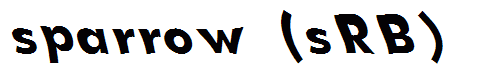 sparrow (sRB)