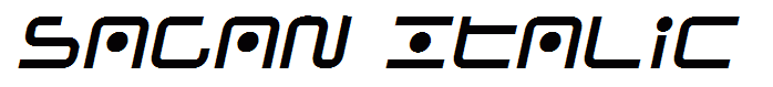 Sagan Italic