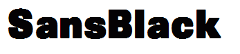 SansBlack