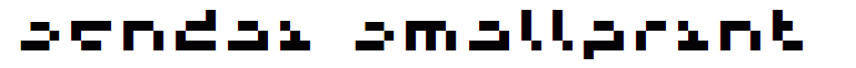 Sendai Smallprint