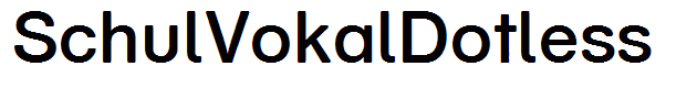 SchulVokalDotless